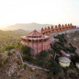 Jain Temple in Rajasthan India via Gopro Drone in 4k