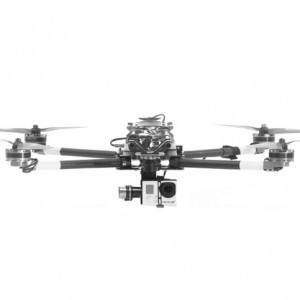 Quanternium Spidex Quadcopter for GoPro with 3 axis gimbal
