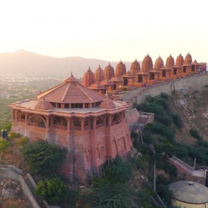 Jain Temple in Rajasthan India via Gopro Drone in 4k